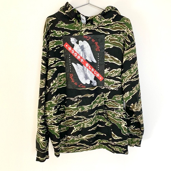 black tiger camo hoodie